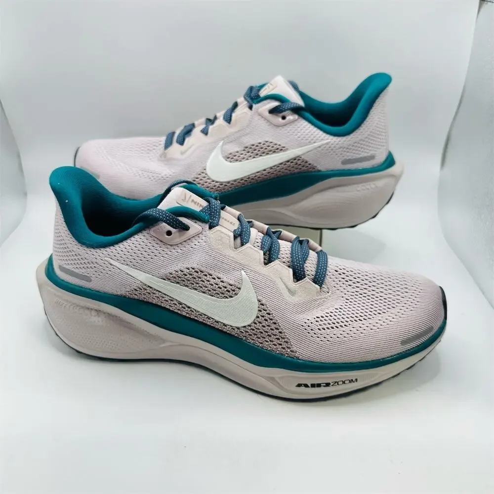 Nike Air Zoom Pegasus 41 Running Shoes White/Teal | Women's Size 6 US | NWOB